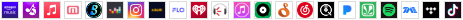 Plateformes musique